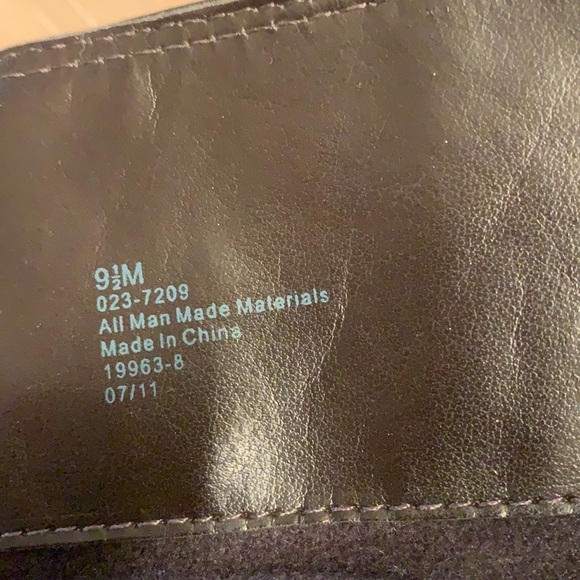 A.N.A. Brown knee high boots man made min wear 9.5 - Picture 3 of 7